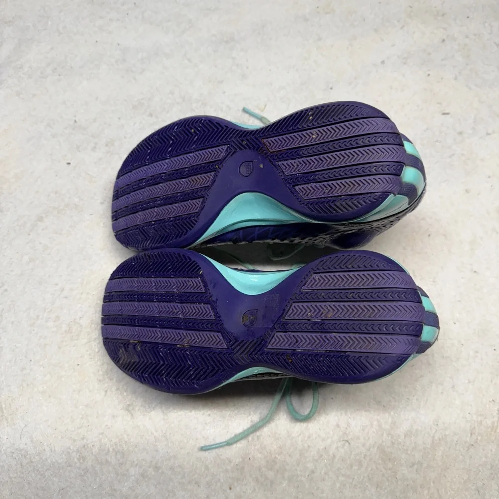 Adidas Boys D Rose‎ 3.5 Winter Purple / Teal Englewood Sneaker Shoes Size 5